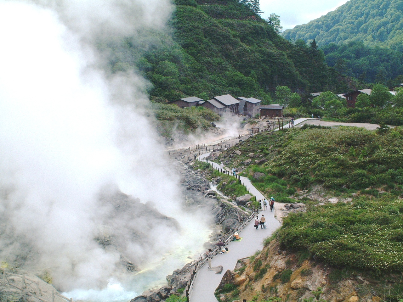 日本岩盘浴最初的样子