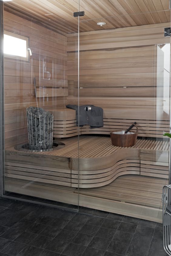 淋浴间桑拿房设计案例参考_家庭桑拿房的设计效果图